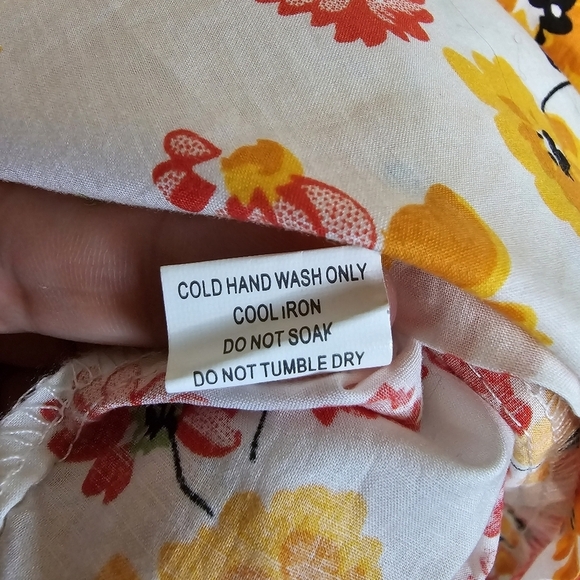 PRINCESS POLLY Charlene Multicolor Floral Puff Sleeve Mini Dress Size 4 - Picture 10 of 10